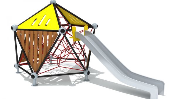 不锈钢滑梯-室外小孩游乐场-游乐设备定制-游乐设备厂家