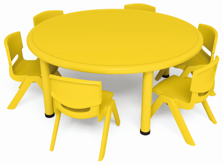 幼儿园圆形桌