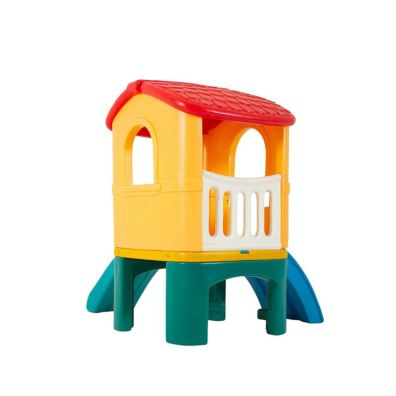 幼儿园儿童户外玩具小型滑梯童星小神童滚塑折叠家用塑料滑梯组合